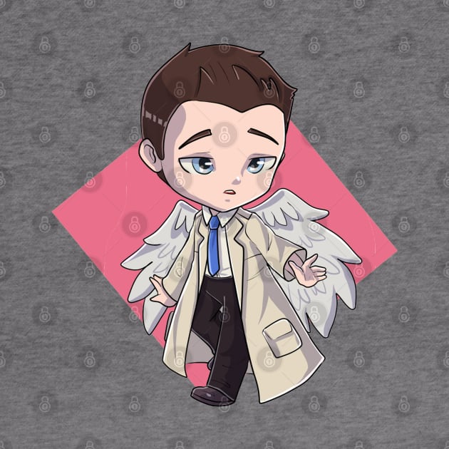 castiel by tizy